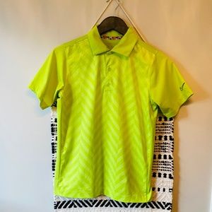 Nike Golf Polo shirt dri-fit size M youth boys collared shirt tennis sporty